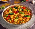 Gemüse-Hühnchenpfanne „Indian Curry“ (Artikelnummer 10710)