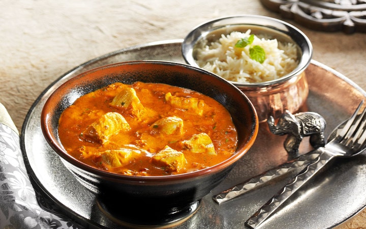 Tandoori Chicken mit Basmati-Reis (Artikelnummer 11292)