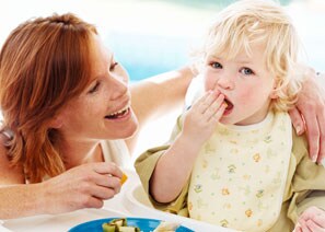 Glutenunverträglichkeit - Mutter und Kind